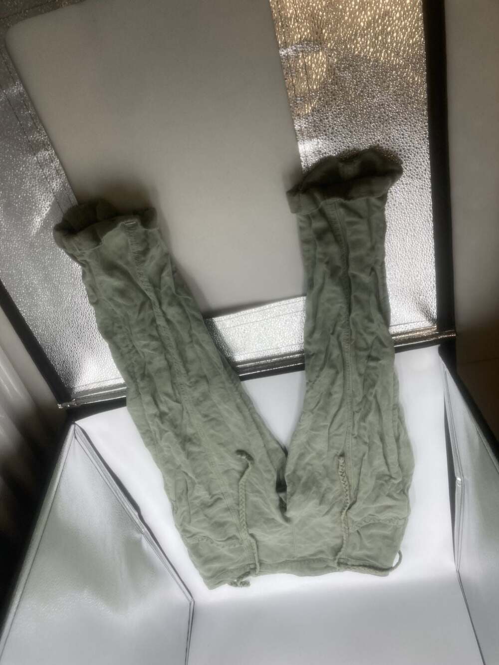 C&C California Women's Olive Green Utility Jogger Pants